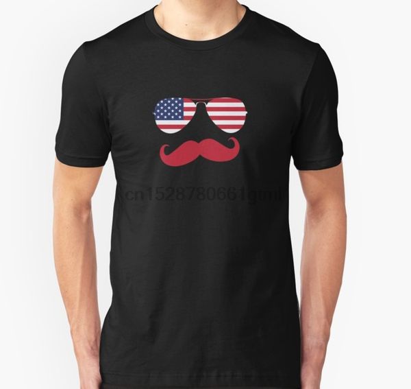 men short sleeve tshirt american usa flag aviator sunglasses mustache merica t shirt women t-shirt
men short sleeve tshirt american usa flag aviator sunglasses mustache merica t shirt women t-shirt