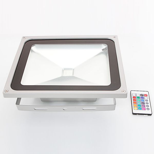 Floodlights 50W IP65 Waterproof RGB Aluminium Alloy LED Flood Lights with Remote Control & Memory (AC 90-260V) Gr-L
Floodlights 50W IP65 Waterproof RGB Aluminium Alloy LED Flood Lights with Remote Control & Memory (AC 90-260V) Gr-L