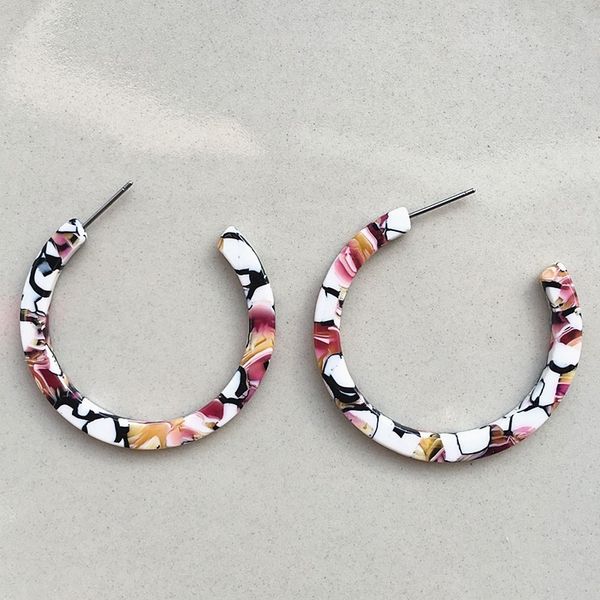 hoop & huggie ujbox australia canada resin acetate earrings round women beautiful amazing pink purple leopard acetic acid, Golden;silver
hoop & huggie ujbox australia canada resin acetate earrings round women beautiful amazing pink purple leopard acetic acid, Golden;silver