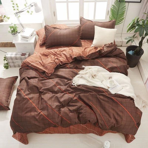 new creative plaid duvet cover 3/4 pcs bedding set kids child bed linen single full king size bedspreads bedclothes
new creative plaid duvet cover 3/4 pcs bedding set kids child bed linen single full king size bedspreads bedclothes