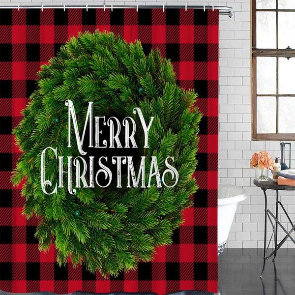 shower curtains bathroom waterproof curtain plaid wreath merry christmas fabric home decor
shower curtains bathroom waterproof curtain plaid wreath merry christmas fabric home decor