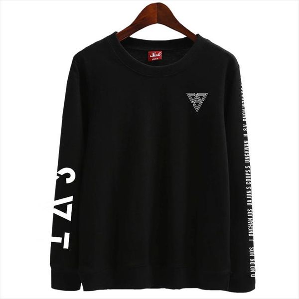 kpop seventeen japan arena svt concert same printing o neck thin sweatshirt spring autumn loose pullover hoodies, Black
kpop seventeen japan arena svt concert same printing o neck thin sweatshirt spring autumn loose pullover hoodies, Black