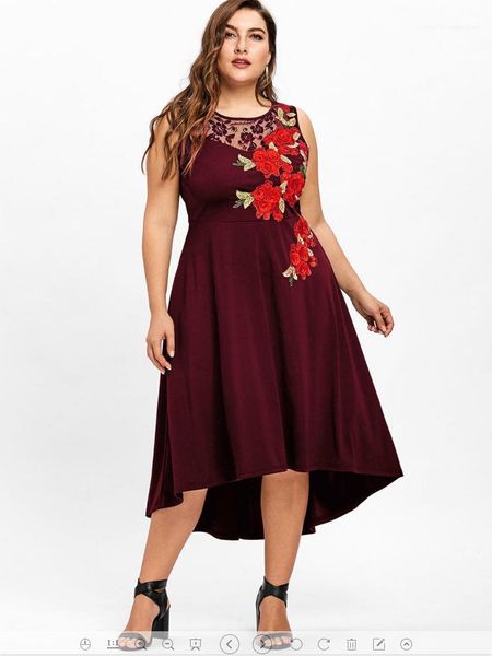 dresses plus size crew neck casual dress 2020 womens designer dress summer sleeveless lace floral print, Black;gray
dresses plus size crew neck casual dress 2020 womens designer dress summer sleeveless lace floral print, Black;gray