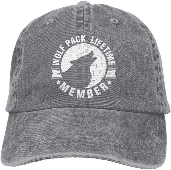 lifetime wolf pack member soft casquette cap vintage adjustable baseball caps, Blue;gray
lifetime wolf pack member soft casquette cap vintage adjustable baseball caps, Blue;gray