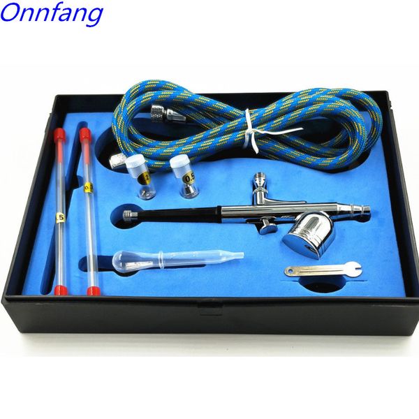 professional spray guns double action airbrush gun face body painting tattoo air hose hand tools gravity type feed set
professional spray guns double action airbrush gun face body painting tattoo air hose hand tools gravity type feed set