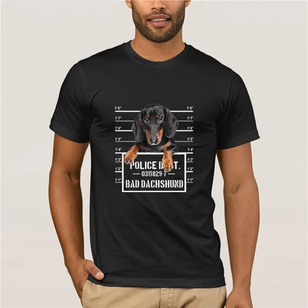 funny bad dachshund black wiener dog jail mug smens t shirt fashion new arrival simple print t-shirt male brand tee
funny bad dachshund black wiener dog jail mug smens t shirt fashion new arrival simple print t-shirt male brand tee