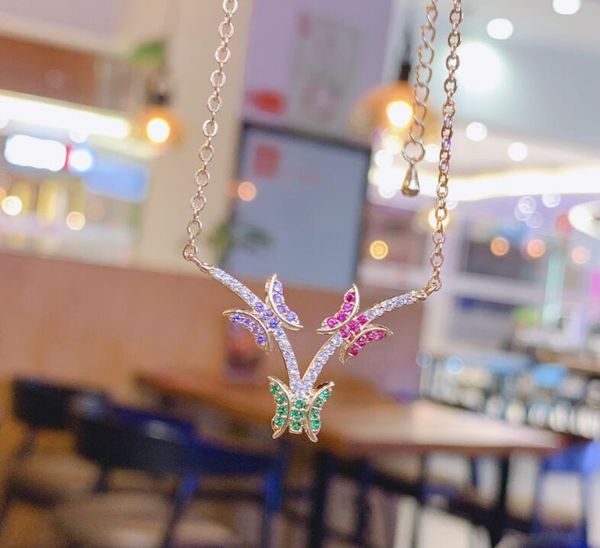color butterfly fashion korean cute butterfly pendant chic summer cute girls neck accessories, Silver
color butterfly fashion korean cute butterfly pendant chic summer cute girls neck accessories, Silver