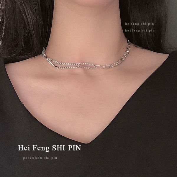 fashion women jewelry short necklace cool style crystal with one single metal link chain necklace for female gift, Golden;silver
fashion women jewelry short necklace cool style crystal with one single metal link chain necklace for female gift, Golden;silver