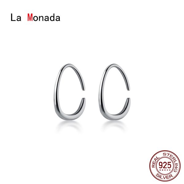 la monada waterdrop minimalist woman hoop earrings silver 925 fine in jewelry 925 sterling silver earrings for women hoops, Golden;silver
la monada waterdrop minimalist woman hoop earrings silver 925 fine in jewelry 925 sterling silver earrings for women hoops, Golden;silver