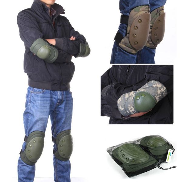 4 pcs tactical combat protective pad set gear sports knee elbow protector elbow & knee pads multi-color hot, Black;gray
4 pcs tactical combat protective pad set gear sports knee elbow protector elbow & knee pads multi-color hot, Black;gray