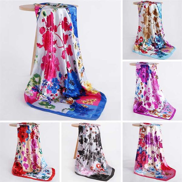 shawls 2021 fashion silk scarf satin bandana women square head scarves ink print lady big foulard neck scarfs female hijab, Blue;gray
shawls 2021 fashion silk scarf satin bandana women square head scarves ink print lady big foulard neck scarfs female hijab, Blue;gray