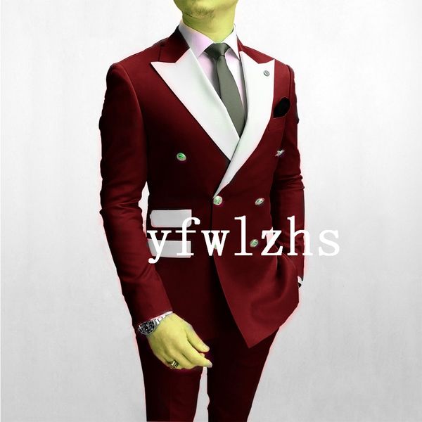 выполненный на заказ пик нагрудные groomsmen двубортный groom tuxedos мужские костюмы свадебные / выпускной вечер / ужин шафер blazer (куртк, Black;gray
выполненный на заказ пик нагрудные groomsmen двубортный groom tuxedos мужские костюмы свадебные / выпускной вечер / ужин шафер blazer (куртк, Black;gray