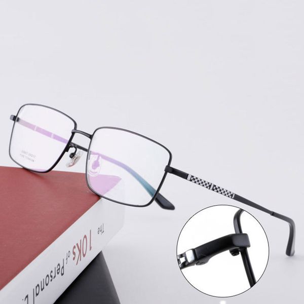 men business style full rim eyewear pure titanium frame glasses nearsighted spectacles new arrival selling eyeglasses, Black
men business style full rim eyewear pure titanium frame glasses nearsighted spectacles new arrival selling eyeglasses, Black