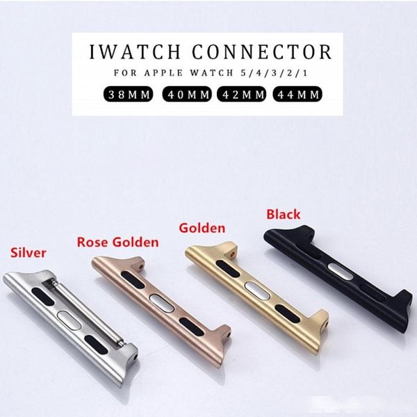 connector adapter for apple watch band iwatch band strap 42mm/38mm 44mm/40mm seamless aluminum linker 5 4 3 2 1
connector adapter for apple watch band iwatch band strap 42mm/38mm 44mm/40mm seamless aluminum linker 5 4 3 2 1