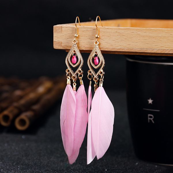 s1759 bohemian fashion jewelry feather earrings vintage feather dangle earrings, Silver
s1759 bohemian fashion jewelry feather earrings vintage feather dangle earrings, Silver
