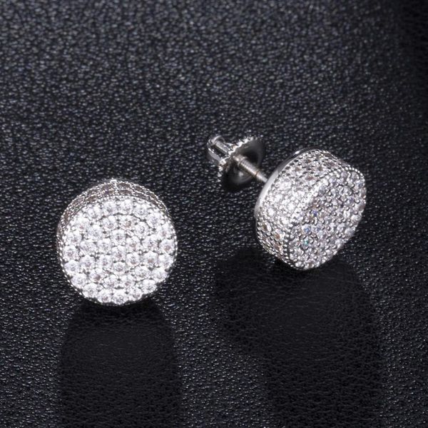 wholesale Hop 1 Pair Copper Earrings for Unisex Micro Full Paved Rhinestone Zircon CZ Stone Round Bling Iced Out Stud Earring Jewelry
wholesale Hop 1 Pair Copper Earrings for Unisex Micro Full Paved Rhinestone Zircon CZ Stone Round Bling Iced Out Stud Earring Jewelry
