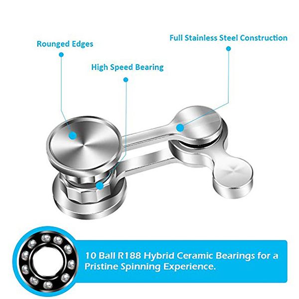 chaotic pendulum рук spinner 304 из нержавеющей стали непоседа spinner металла для взрослых декомпрессионной качели игрушки творческий подар
chaotic pendulum рук spinner 304 из нержавеющей стали непоседа spinner металла для взрослых декомпрессионной качели игрушки творческий подар