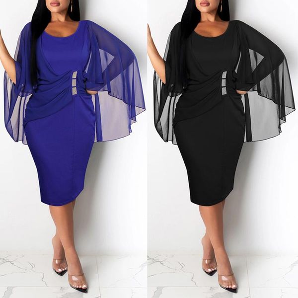 party bodycon dress women mesh dress pleat cape sleeve women female cocktail elegant diamond elegant split d30, White;black
party bodycon dress women mesh dress pleat cape sleeve women female cocktail elegant diamond elegant split d30, White;black