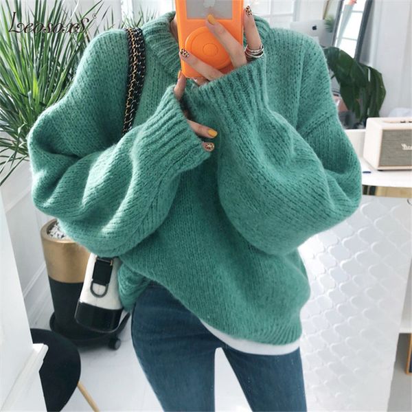 sweater women 2020 autumn winter solid o neck pullover sweaters korean style knitted long sleeve jumpers casual, White;black
sweater women 2020 autumn winter solid o neck pullover sweaters korean style knitted long sleeve jumpers casual, White;black