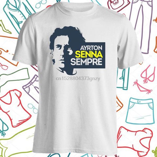 new ayrton senna sempre mens white t-shirt fashion men t shirt tee cool funny t-shirt men tees
new ayrton senna sempre mens white t-shirt fashion men t shirt tee cool funny t-shirt men tees