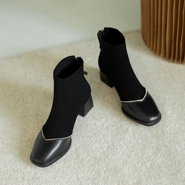 yqbtdl 2020 autumn spring square toe rhinestone high heel faux nubuck suede patchwork black beige ankle boots dress office shoes
yqbtdl 2020 autumn spring square toe rhinestone high heel faux nubuck suede patchwork black beige ankle boots dress office shoes
