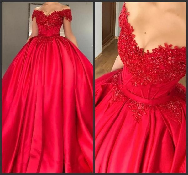red lace satin wedding dresses ball gown vintage luxury princess beading corset back gorgeous bridal gowns custom plus size, White
red lace satin wedding dresses ball gown vintage luxury princess beading corset back gorgeous bridal gowns custom plus size, White