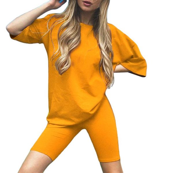 women's casual short-sleeved five-point pants belt suit fashion solid color loose t-shirt and elastic high waist pants, Gray
women's casual short-sleeved five-point pants belt suit fashion solid color loose t-shirt and elastic high waist pants, Gray