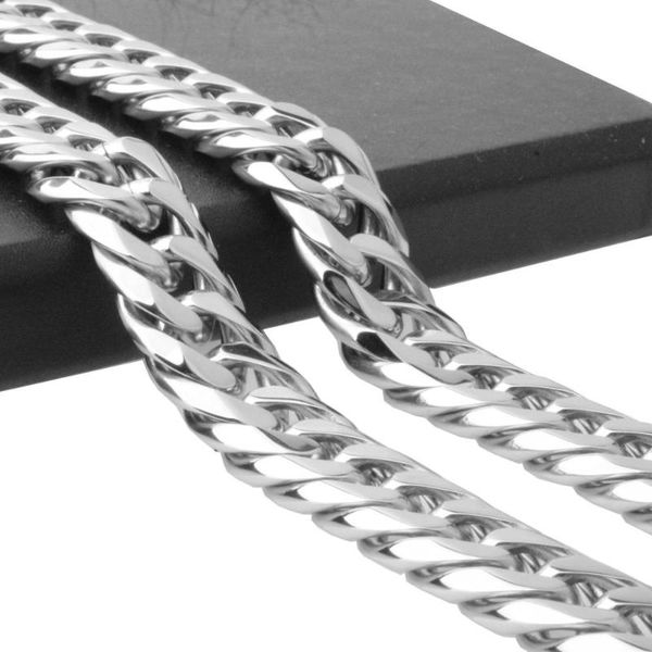 granny chic 16mm custom length silver color stainless steel curb cuban chain necklace boys mens fashion chain link jewelry
granny chic 16mm custom length silver color stainless steel curb cuban chain necklace boys mens fashion chain link jewelry