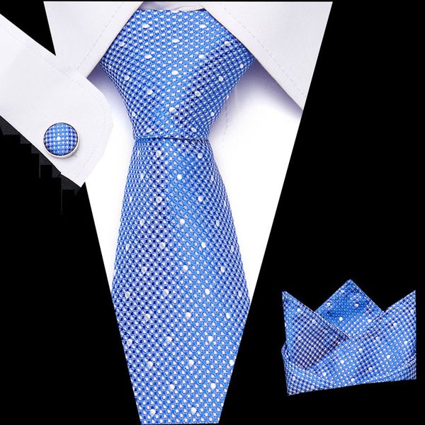 design 7.5cm plaid dot tie set silk jacquard woven mens necktie gravata hanky cufflink set mens tie for wedding party, Black;gray
design 7.5cm plaid dot tie set silk jacquard woven mens necktie gravata hanky cufflink set mens tie for wedding party, Black;gray