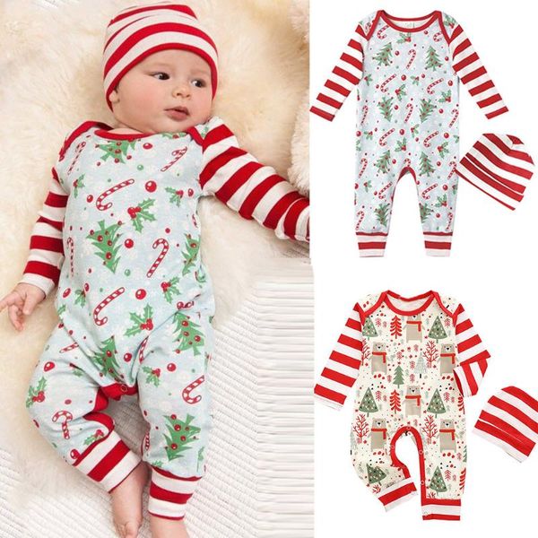 christmas trees stripe rompers newborn infant baby girls boys cartoon print long sleeve romper + hat sets jumpsuit outfits, Blue
christmas trees stripe rompers newborn infant baby girls boys cartoon print long sleeve romper + hat sets jumpsuit outfits, Blue