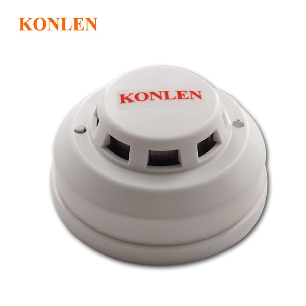 konlen pelectric wired smoke detector sensor 12v 24v fire alarm linked with alarm system or standalone, Black;white
konlen pelectric wired smoke detector sensor 12v 24v fire alarm linked with alarm system or standalone, Black;white