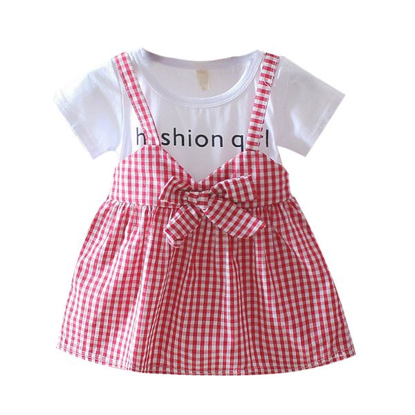 summer baby princess dresses for kids plaid birthday party casual clothes toddler girl newborn fake two pieces dress, White
summer baby princess dresses for kids plaid birthday party casual clothes toddler girl newborn fake two pieces dress, White