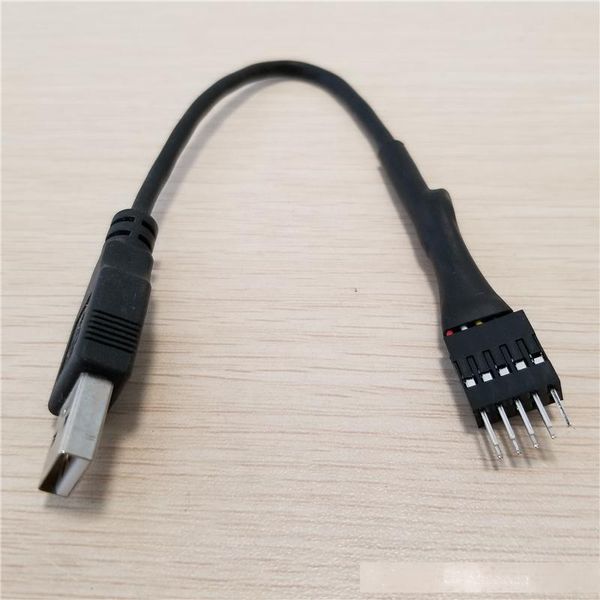 10pcs/lot motherboard internal usb 9pin external usb a male to male data extension cable shielding for pc computer 20cm
10pcs/lot motherboard internal usb 9pin external usb a male to male data extension cable shielding for pc computer 20cm