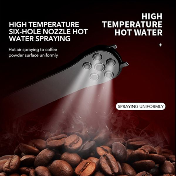 600ML Multifunctional Automatic Coffee Machine Americano Drip Coffee Maker Machine Electric Black Hourglass Make Cafe Tea
600ML Multifunctional Automatic Coffee Machine Americano Drip Coffee Maker Machine Electric Black Hourglass Make Cafe Tea