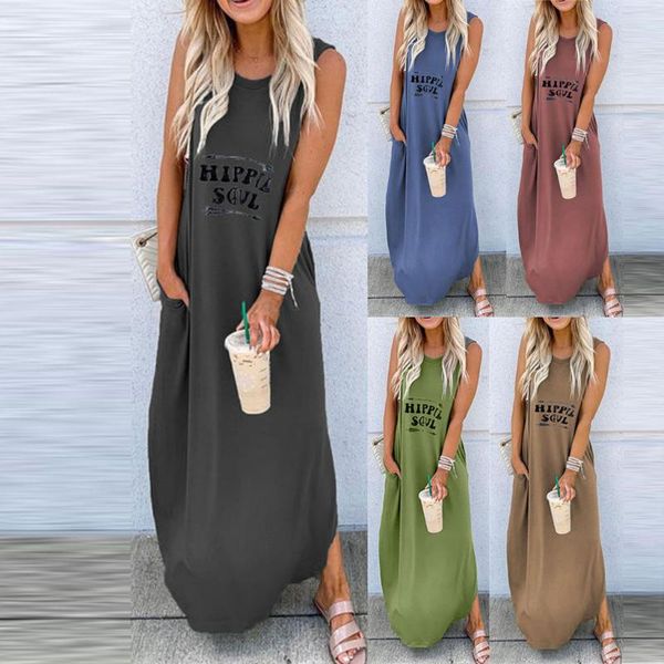 summer sleeveless maternity dresses letter print dresses for women fashion o-neck plus size dress straight floor-length dress, White
summer sleeveless maternity dresses letter print dresses for women fashion o-neck plus size dress straight floor-length dress, White