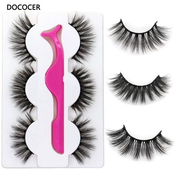 false eyelashes 3 pairs fluffy thick long fake eye lashes with 1 pcs tweezer handmade extension beauty tools
false eyelashes 3 pairs fluffy thick long fake eye lashes with 1 pcs tweezer handmade extension beauty tools