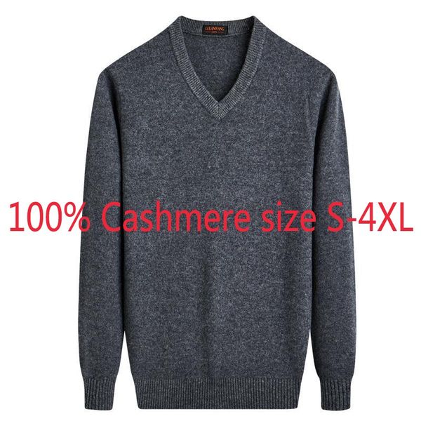 new autumn winter men double ply thickened 100% cashmere sweater casual v-neck computer knitted thick plus size smlxl2xl3xl4xl, White;black
new autumn winter men double ply thickened 100% cashmere sweater casual v-neck computer knitted thick plus size smlxl2xl3xl4xl, White;black