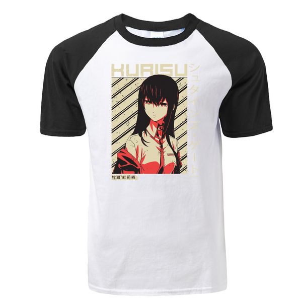 мода steins gate 0 makise kurisu японского аниме реглан t shirt men summer хлопка с коротким рукавом тройники harajuku streetwear
мода steins gate 0 makise kurisu японского аниме реглан t shirt men summer хлопка с коротким рукавом тройники harajuku streetwear