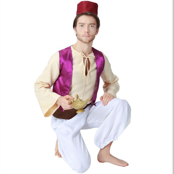 fashion men's arabian arab prince costume halloween fairy tale anime cosplay festivals party outfit, Black
fashion men's arabian arab prince costume halloween fairy tale anime cosplay festivals party outfit, Black