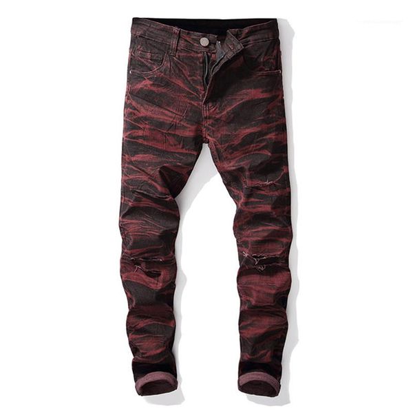 джинсы отверстия натяжные tie dye длинные мужские джинсы середина талии очередные distrressed мужской одежда straight дизайнерские мужские, Blue
джинсы отверстия натяжные tie dye длинные мужские джинсы середина талии очередные distrressed мужской одежда straight дизайнерские мужские, Blue