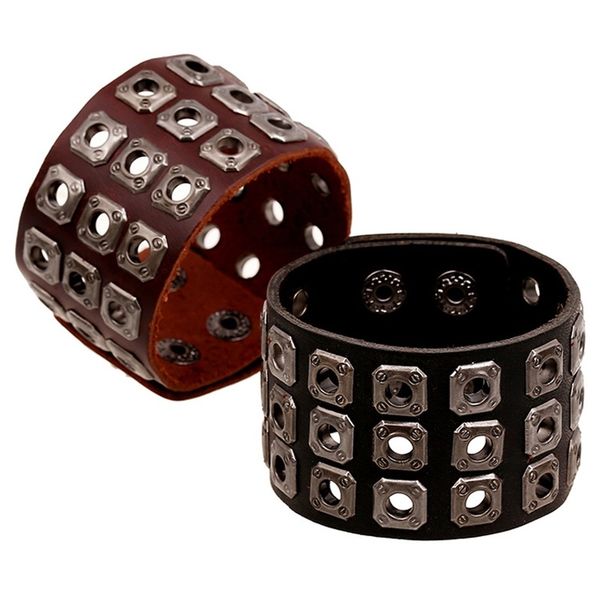 sell leather punk bracelets trinkets wholesale quartet buckle vintage leather bracelets for women fashion jewelry accessories, Golden;silver
sell leather punk bracelets trinkets wholesale quartet buckle vintage leather bracelets for women fashion jewelry accessories, Golden;silver