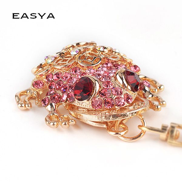 keychains easya luxury shining red rhinestone eyes toad coin key chains crystal pendant car keychain metal keyring holder chy-2417, Silver
keychains easya luxury shining red rhinestone eyes toad coin key chains crystal pendant car keychain metal keyring holder chy-2417, Silver