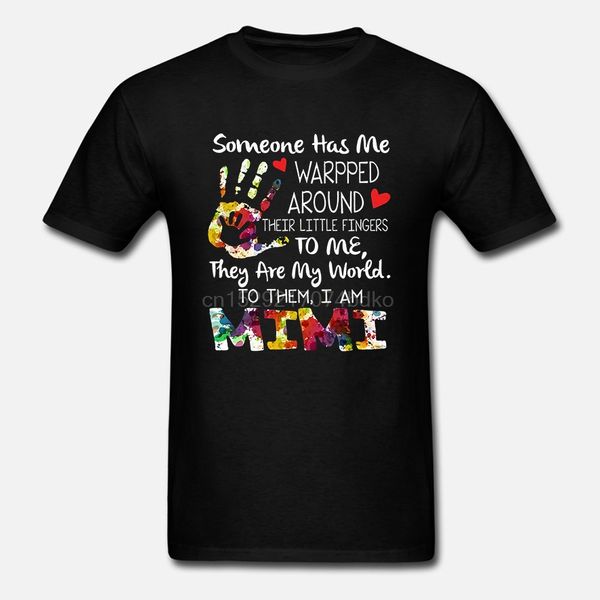 men tshirt someone has me warpped around their little fingers to me they are my world to them i am mimi colorful version
men tshirt someone has me warpped around their little fingers to me they are my world to them i am mimi colorful version