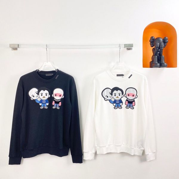 2020 autumn winter fashion europe italy three little boy embroidery pullover hoody men women sweatshirt hoodie, Black
2020 autumn winter fashion europe italy three little boy embroidery pullover hoody men women sweatshirt hoodie, Black