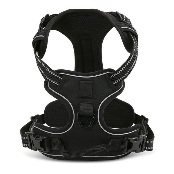 new large dog pet outdoor 3meter reflective no pull padded harness vest with handle black xs, s, m, l, xl
new large dog pet outdoor 3meter reflective no pull padded harness vest with handle black xs, s, m, l, xl