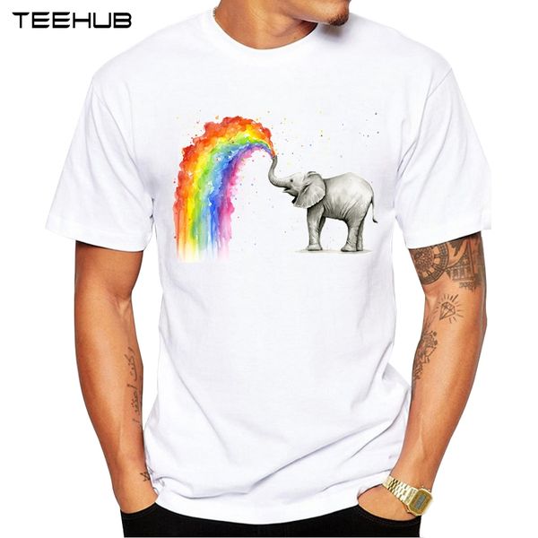 2019 baby elephant spraying rainbow men t-shirt hipster short sleeve t shirt rainbow elephant printed tee o-neck casual
2019 baby elephant spraying rainbow men t-shirt hipster short sleeve t shirt rainbow elephant printed tee o-neck casual