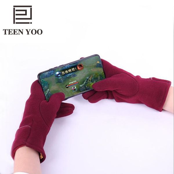 touch screen gloves women new fashion three buttons plush warmth outdoor riding winter hand streetwear accessories black driving, Blue;gray
touch screen gloves women new fashion three buttons plush warmth outdoor riding winter hand streetwear accessories black driving, Blue;gray