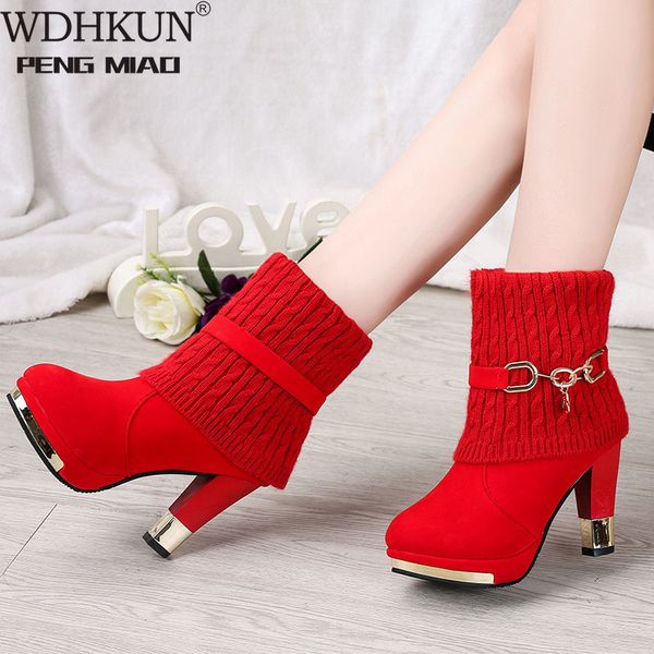 2020 women ankle boots plus size 35-43 med square heels ladies snow boot feather office female shoes woman botas mujer crystal, Black
2020 women ankle boots plus size 35-43 med square heels ladies snow boot feather office female shoes woman botas mujer crystal, Black