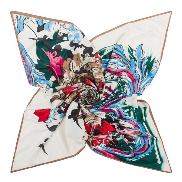 scarves 2021 brand shawl 100% twill silk scarf oil painting 100cm square print kerchief bandana woman headband hijab wraps, Blue;gray
scarves 2021 brand shawl 100% twill silk scarf oil painting 100cm square print kerchief bandana woman headband hijab wraps, Blue;gray