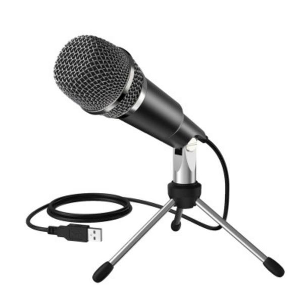 metal usb condenser recording microphone for lapwindows cardioid recording vocals voice over youtube usb-100
metal usb condenser recording microphone for lapwindows cardioid recording vocals voice over youtube usb-100